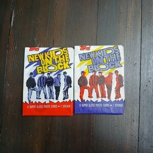 New Kids On The Block Topps Collector Cards